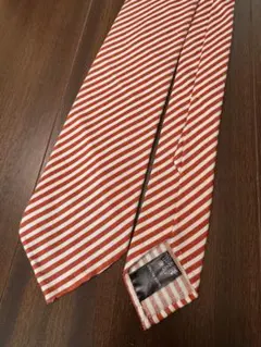 タイユアタイネクタイ　オレンジストライプのサムネイル