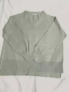 【美品】LOWRYS FARM 綿ニットセーター