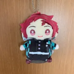 鬼滅の刃 竈門炭治郎 まめめいと　ぬいぐるみストラップ