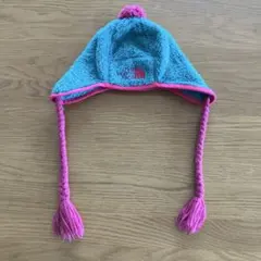 THE NORTH FACE フリースニット帽 青・ピンク