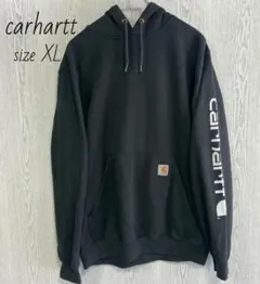 カーハート☆Carhartt　パーカー　プルオーバー　フーディー　プリントロゴ