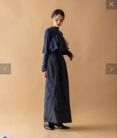 【mystic】 チュールキャミワンピースセット