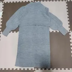 Just Relaxin グレー ニットワンピース Lサイズ