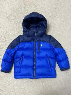 ポロラルフローレン　ダウンコート　100㎝　ネイビー　ブルー