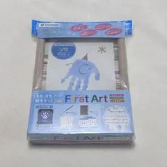 新品　シャチハタ　ファーストアート　手形・足形アート　制作キット　ゾウ　A5のサムネイル