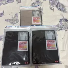 ⭐︎HEATTECH UネックT（半袖） Lサイズ　ユニクロ