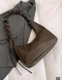 ブラウン バッグ　SHIEN