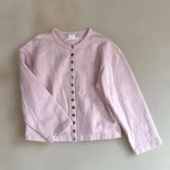 agni b. ピンク カーディガン 12 ans