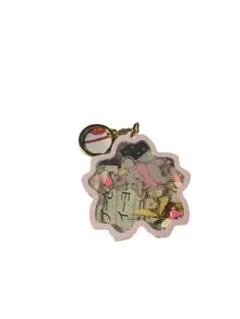 ディズニーキャラクター シークレットキーホルダー 桜 シャカシャカ