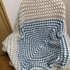 お値下げ✳︎グラニースクエア✳︎ブランケット✳︎マルチカバー✳︎大判 お値下げ✳︎グラニースクエア✳︎ブランケット✳︎マルチカバー