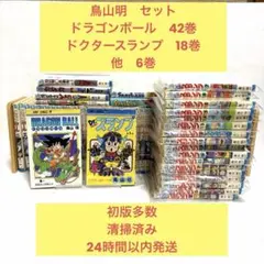 全巻セット】ドラゴンボール 旧全巻セット 初版複数あり - メルカリ