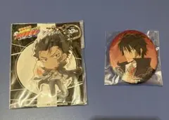 家庭教師ヒットマンREBORN! XANXUS ザンザス 缶バッジ 特典 シール