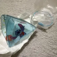 スティッチ クリアポーチ キーホルダー
