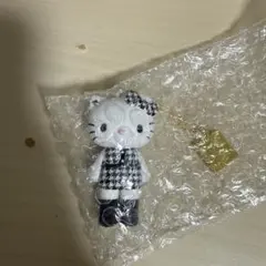 ハローキティ シークレットマスコットチャーム 千鳥格子 ハローキティ ち展