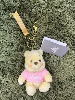 ディズニー　フラッグシップ東京　限定　プーさん ぬいぐるみ　キーホルダー