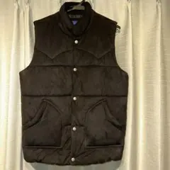 ITEMS アーバンリサーチ 黒 中綿ベスト サイズ38