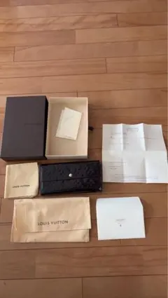 LOUIS VUITTON　ルイヴィトン　ヴェルニ　ポルトフォイユ・サラ　長財布