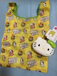 アベイル　ハローキティ　ポーチ付きエコバッグ