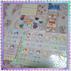 レア 平成レトロ キティちゃん シール まとめ売り