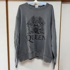 GU ウォッシュドスウェットプルオーバー QUEEN XL グレー クイーンのサムネイル