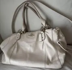 COACH 2way ショルダーバッグ アイボリー