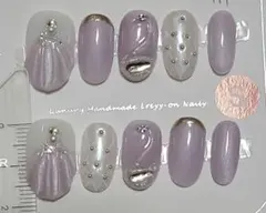 ショートオーバル ネイルチップ