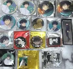 呪術廻戦　伏黒恵　まとめ売り　缶バッジ　アクスタ　ぬいぐるみ　特典　40点以上