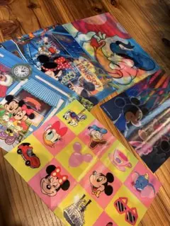 ディズニーキャラクター 3Dポストカードセット5枚i120