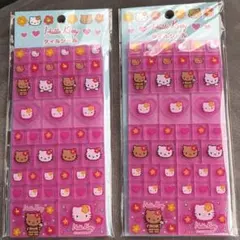 【未開封】サンリオ　キティ　タイルシール　２セット　ギャル　日焼け