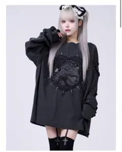IMVAL×GALFY Doll Dog 大萌袖 L/S TEE［BLK］コラボ - メルカリ