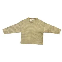 98cm ZARA ストライプ長袖Tシャツ 2-3歳