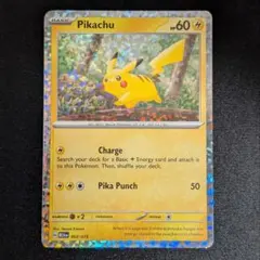 英語版 海外 マクドナルド プロモ ピカチュウ ホロ 2024