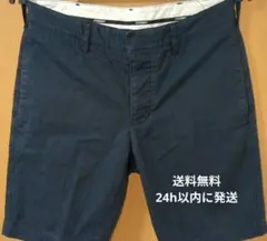 ATTACHMENTメンズショートパンツネイビー紺大人カジュアル24時間以内発送のサムネイル