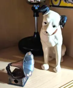 ビクター ニッパー 犬と蓄音機の陶器製フィギュア Yahoo!オークション - ビクター Victor 置物 陶器 フィギュア