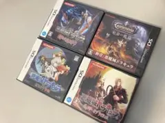 DS 3DS 悪魔城ドラキュラ 4本セット 奪われた刻印 蒼月の十字架 ほか2本