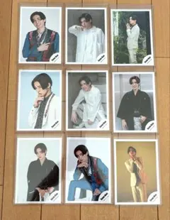 公式　SnowMan スノーマン　目黒蓮　生写真　17枚セット　硬質ケース入り