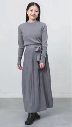 beams ニットワンピース　セットアップ