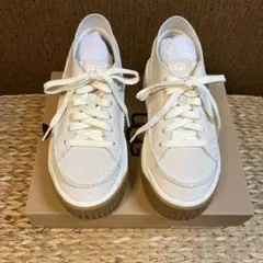UGG for emmi ＷEZ-DUZZIT LACE（WHT）22.5 厚底