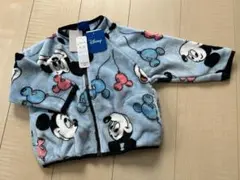 新品　子供服　フリースアウター　ミッキーマウス