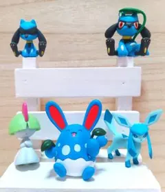 ポケモン フィギュア まとめ売り リオル マリルリ ラルトス グレイシア