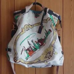 スカーフ柄トートバッグ