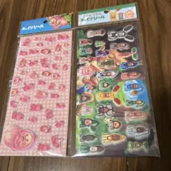 新品 こびとづかん ぷっくりシール 2つセット ②