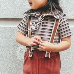 &mignon Tシャツ ボーダー 130 120