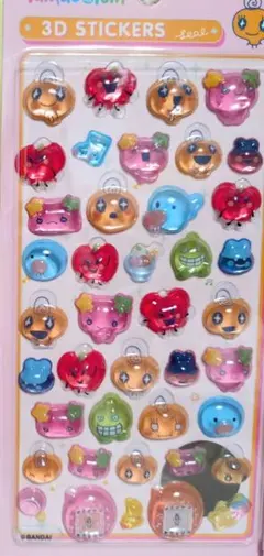 たまごっち　3D　シール　めめっち