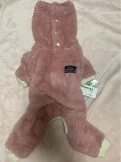 【犬服】新品 / Mサイズ / BROWNIE'Sもこもこボアロンパースのサムネイル