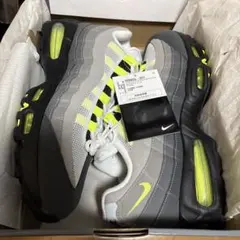 ナイキ ウィメンズ　エアマックス95 ビッグバブル ネオンイエロー 28.5cm