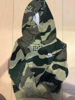 NIKE カモフラ柄 パーカー