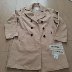 GENERATOR ベージュ ダブルブレストコート