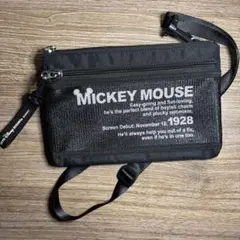 Mickey Mouse サコッシュ ブラックのサムネイル
