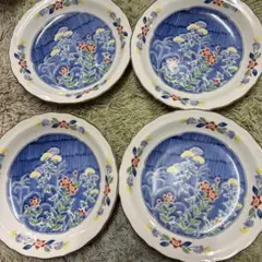 青と白の花柄セラミック皿4枚セット 青と白の花柄セラミック皿4枚セット - メルカリ